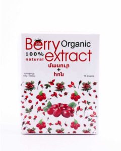 Herbal Instant Tea – Rosehip And Cornel – Berry Organic