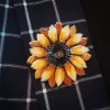 Brooch "Sunflower"