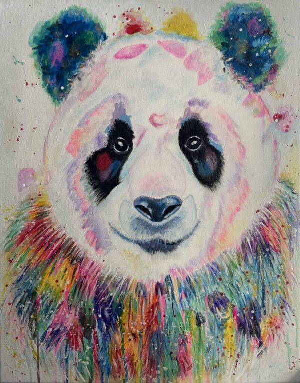 "Colorful Panda"