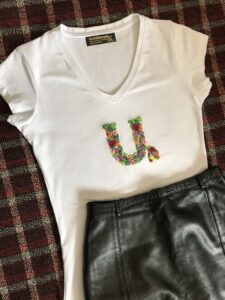 Hand Embroidered T-shirt