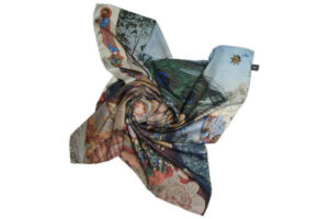 Silk Scarf “Variation Themes by Pinturicchio and Raphael”