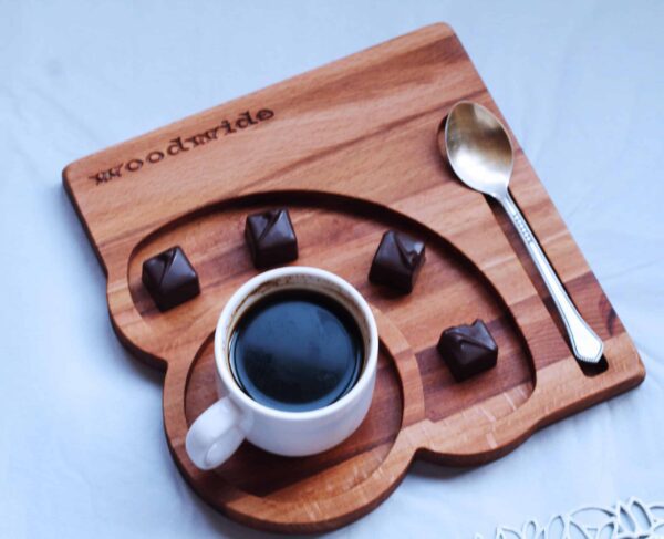 Coffee serving tray