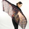 Armenian Alphabet Scarf #1 by Anet's Collection