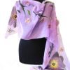 Silk Scarf Forget Me Not (0017)