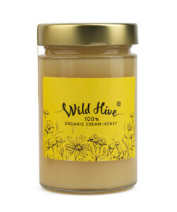 Cream-honey “Wild Hive” 100% Certified Organic 430g without wooden box