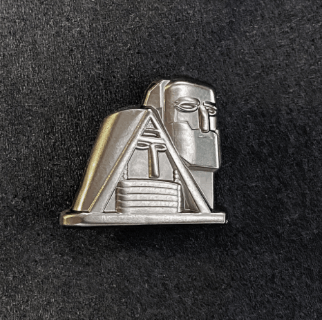 This die-cast pin beautifully depicts the iconic symbol of Artsakh - the "We Are Our Mountains" monument or "Tati