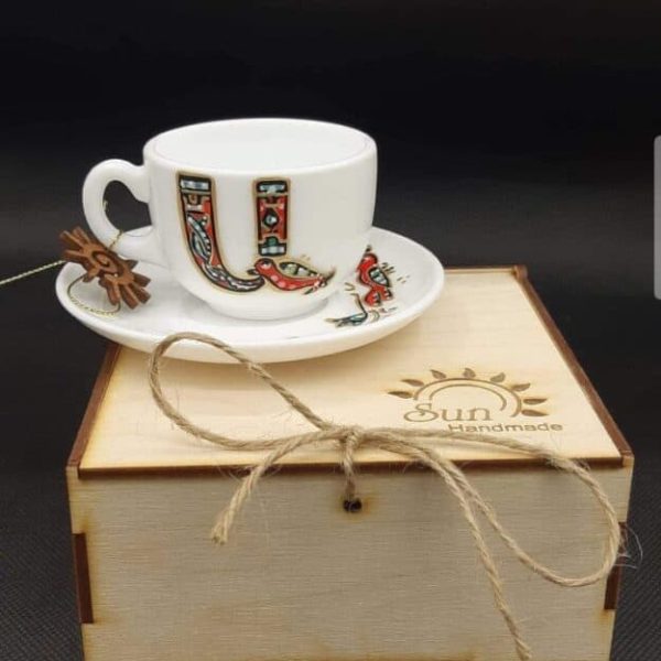 "Armenian Bird Letter" Coffee Cup