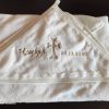 Personalized Handmade Hooded Baptism Towel