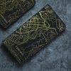 Yerevan Wallet | Leather Wallet | Map of Yerevan | Long Wallet | Travel Wallet