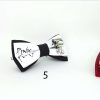 Rock groups logo printed bow ties for musicians and rock lovers