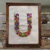 Personalized Hand Embroidered Initial | Unique Embroidery Art