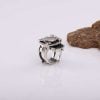 "Dining Table" Silver Ring