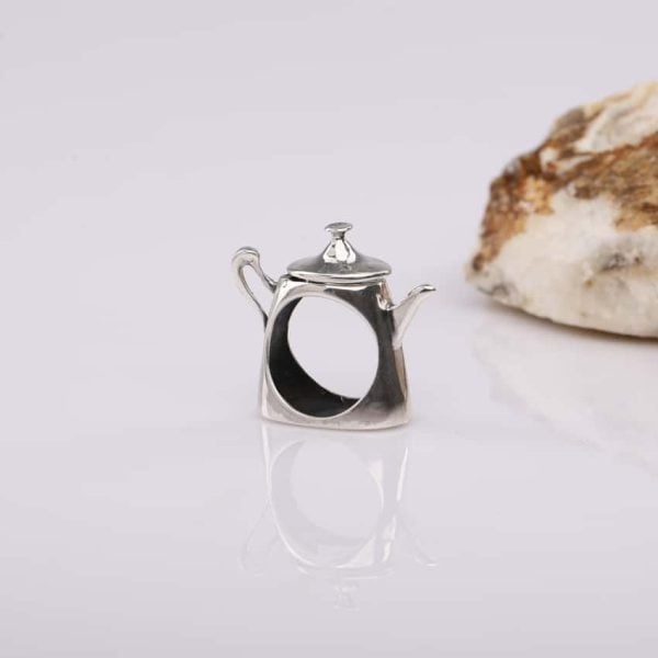 "Teapot" Silver Ring