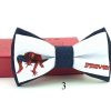 Spiderman movie character printed bow ties for man and kids