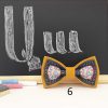 Armenian alphabet printed bow tie for man and kid