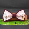 Rick and Morty movie characters printed bow ties for man and kids