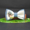 Rick and Morty movie characters printed bow ties for man and kids