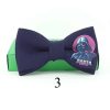 Star wars movie character printed bow ties for man and kids
