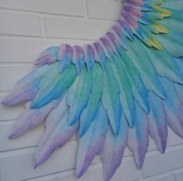 "Rainbow Wings" Wall Decor