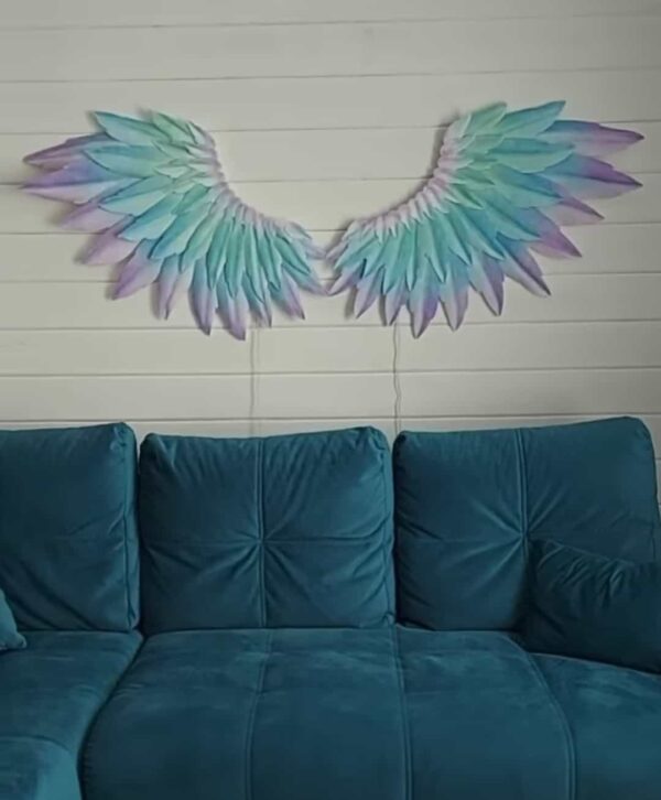 "Rainbow Wings" Wall Decor