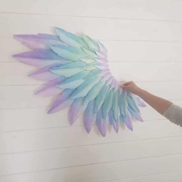 "Rainbow Wings" Wall Decor