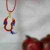 "Armenian Bird Letter" Silver Necklace