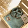 Handmade eco crochet baby box