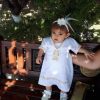 Personalized Armenian Baptism Tunic with Cross
