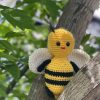 Knitted Bee Doll