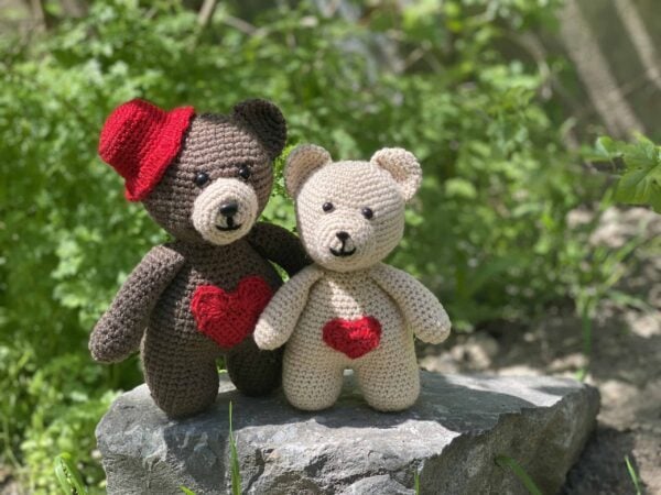 Knitted Bear Doll