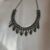 Garnet Necklaces, Armenian jewelry, Vintage Necklace, Ethnic Necklace, Big Necklaces, Goddess Statement Necklace, handmade jewelry,