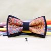 Armenian alphabet and carpet pattern printed bow tie for man and kid