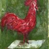 “Rooster” Original painting by Artist Roudolf Kharatian