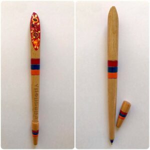 wooden pen(red p.)