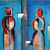 "You and me" Original painting by Artist Roudolf Kharatian