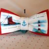 Sea them, anchor printed bow ties for kids