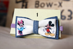 Mickey mouse, Minnie mouse printed bow ties for kids