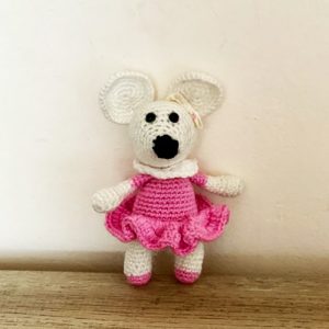 Amigurumi Pink mouse