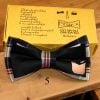 Superman and Batman movie character printed bow ties for man and kids