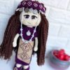 "Armenian Girl" Knitted Doll