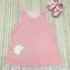 Natural Flutter Sleeve Dress Stretch / Flower Girl Wrap Dress / Toddler Dress With Bow / / Baby Party Dress / Formal Dress