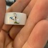 Armenian Bird Letter Ceramic - Ring