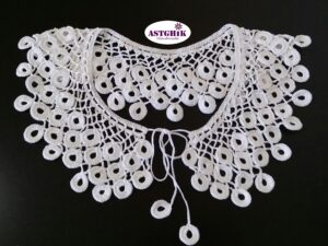 Vintage lace Collar/Lace Collar/Crochet Necklace/Crochet Collar white/Retro Collar/White Knit Collar/Vintage Style Collar