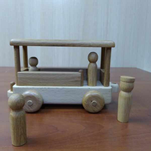 "Passenger Wagon" Wooden Toy