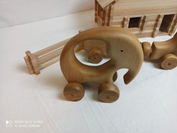 "Elephant" Wooden Toy