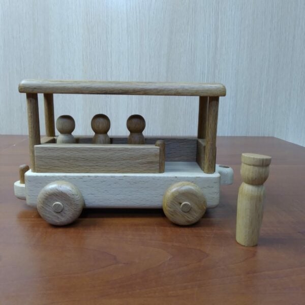 "Passenger Wagon" Wooden Toy