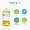SoPure 80% USP Grade Ethyl Alcohol Sanitizer Liquid Refill Bottles (945 mL)