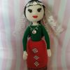 "Armenian Girl" Knitted Doll