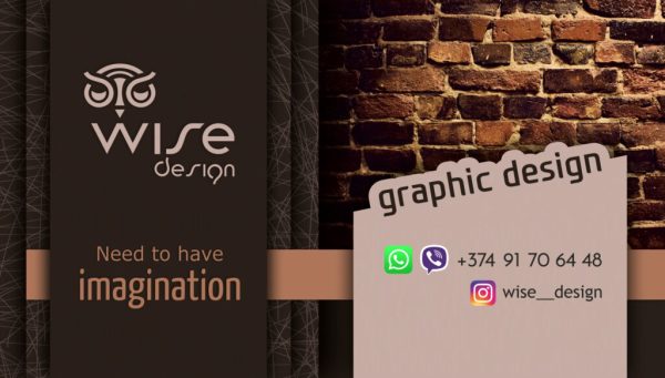 GRAPHIC DESIGN (logo, business card, stationery design, brochure, flyer, packaging design, labels, banners, billboards, catalogs, menus, and more).