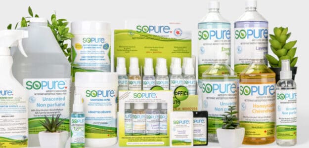 SoPure Sanitizers and Disinfectants